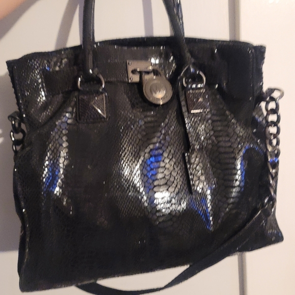 MK Hamilton Jewel Python Tote💕 - Picture 2 of 9
